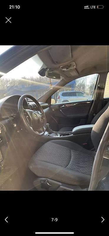 бу авто в кредит без первоначального взноса рядом просп. жибек жолу, бишкек: Mercedes-Benz C-Class: 2000 г., 2.6 л, Автомат, Газ, Седан — 7