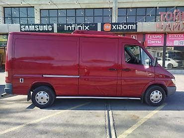 Кызматтар: Продается. Mercedes-Benz Sprinter, цельнометаллический фургон, красный — 4
