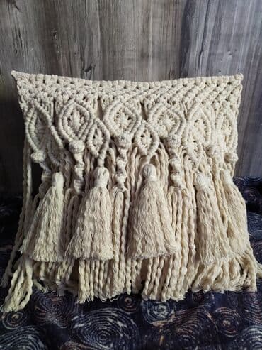 ароматизаторы для дома бишкек: Подушки декоративные в технике макраме В наличии и под заказ Возможно — 1