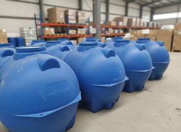 Бак, Пластик, 1000 л, Платная доставка