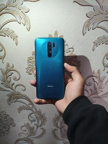 холодный туман: Redmi, Redmi 9, Б/у, 64 ГБ, цвет - Синий — 1