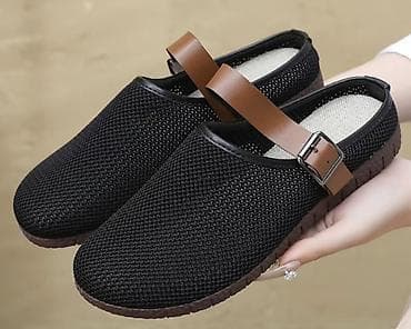 Универсальные сабо/мюли с ремешком - Верх: дышащий текстильный at lalafo.kg Универсальные сабо/мюли с ремешком - Верх: дышащий текстильный