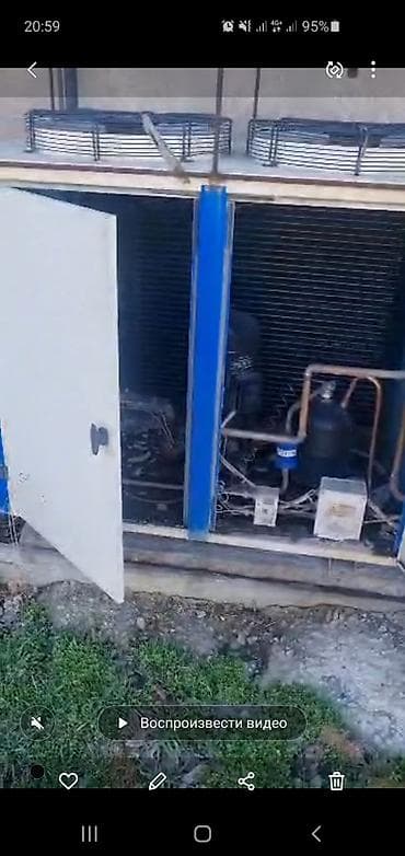 Промышленный холодильный агрегат (конденсационный блок) - Тип at lalafo.kg Промышленный холодильный агрегат (конденсационный блок) - Тип