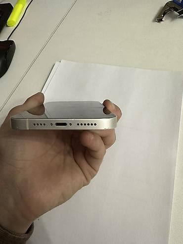 iphone 14 plus: IPhone 14 Plus, Б/у, 128 ГБ, Белый, Зарядное устройство, Чехол, 81 % — 3