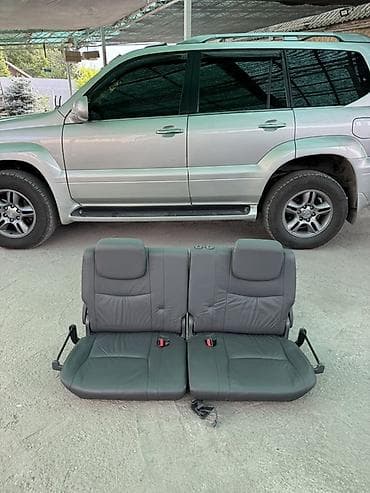 Третий ряд сидений, Кожа, Toyota 2005 г., Б/у, Оригинал, Япония — 1