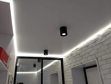 Натяжной потолок Матовое, 3D потолки, Глянцевое Гарантия, Монтаж, Демонтаж