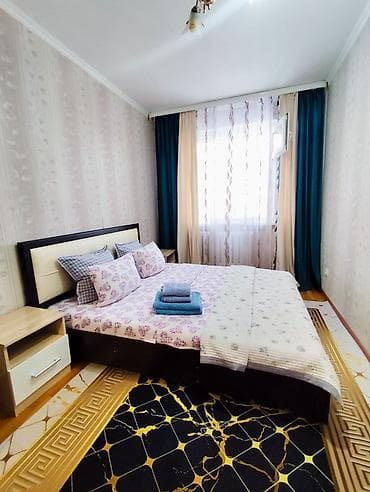 бишке: 1 комната, Люкс, элитка, Бишкек Парк ТРЦ, Душевая кабина, Постельное белье, Кондиционер — 2