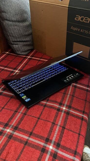 acer aspire 7: Ноутбук, Acer, 16 ГБ ОЗУ, Intel Core i5, 15.6 ", Б/у, Игровой, память SSD — 2