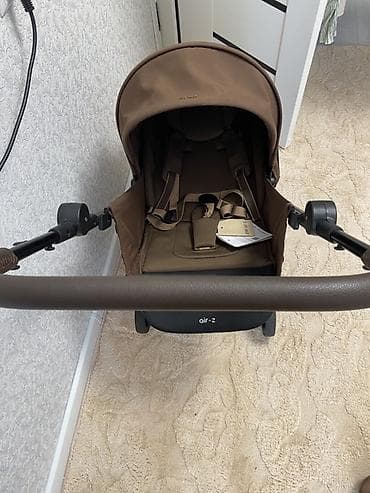 кросс боди: Коляска, Anex, цвет - Коричневый, Б/у — 2