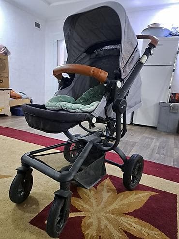 фикс тмл: Детская прогулочная коляска + трехколесный велосипед-каталка с ручкой — 2