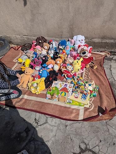 foo foo: Большой набор детских игрушек и развивающих игр Состав: - Мягкие — 4