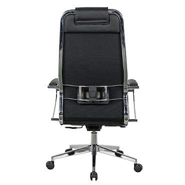 office table: Офисное кресло, Новый, С колесиками, цвет - Черный, Экокожа, Бесплатная доставка — 4