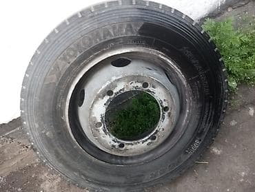 атега: Колеса в сборе 215 / 75 / R 17.5, Б/у, Грузовики/Автобусы, Железные, отверстий - 6 — 2