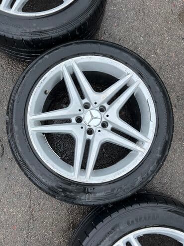 тормоза amg: Литые Диски R 18 AMG, Комплект, отверстий - 5, Б/у — 6