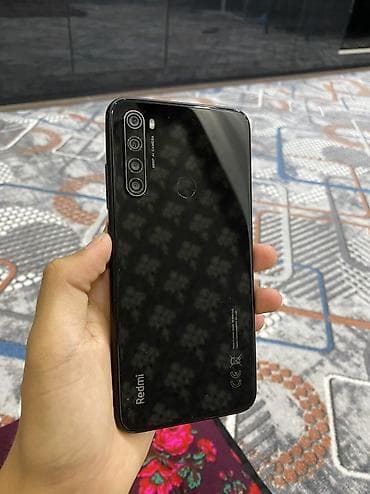 Техника и электроника: Redmi, Redmi Note 8, Б/у, 128 ГБ, цвет - Черный, В рассрочку, 2 SIM — 3