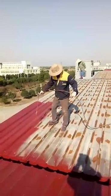 Покраска металлочерепицы и профнастила - Профессиональная окраска