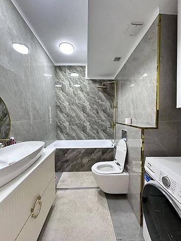 гостиница джал: 3 бөлмө, 80 м², Элитка, 4 кабат, Дизайнердик ремонт — 9