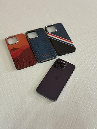 mx 4: IPhone 14 Pro Max, Deep Purple, Чехол — 1