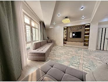 hostel osh: 3 комнаты, 95 м², Элитка, 10 этаж, Дизайнерский ремонт — 6