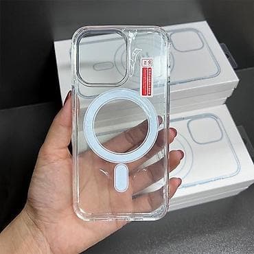 фальшивые айфоны: Чехлы для iPhone - Прозрачный магнитный Clear Case для iPhone 14 Pro — 3