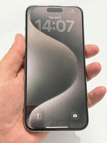 обс: IPhone 15 Pro Max, Б/у, 1 ТБ, Natural Titanium, Защитное стекло, Чехол, 94 % — 9