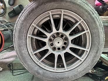 Шины и диски: Комплект колес с дисками OZ Racing + шины Yokohama AVID S33D.шины — 2