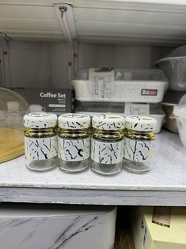 Посуда: Набор для сыпучик — 3