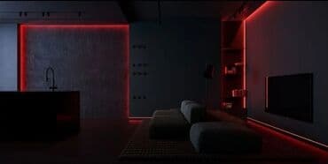 лампы светодиодные цена бишкек: Светодиодная гибкая неоновая лента 220V, Кpacный. Светодиодный гибкий — 10