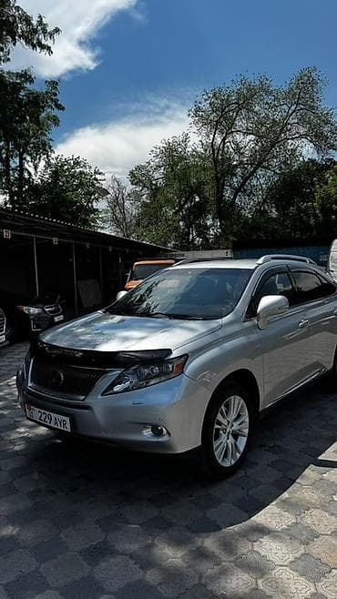 Lexus RX: 2010 г., 3.5 л, Автомат, Гибрид, Кроссовер