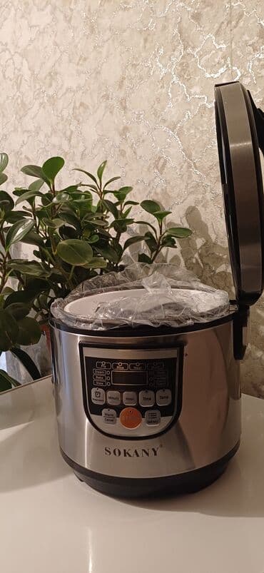 2011 сокет: Мультиварка SOKANY, объем 5.0 л - Корпус из нержавеющей стали с — 4