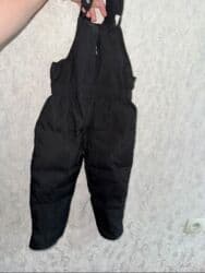 спортивное оборудование: Тёплая зимняя двойка для малыша 1–2 лет (рост 90 см): куртка и штаны — 3