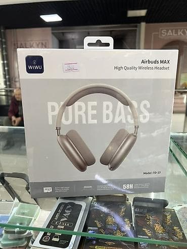 наушник м10: WIWU Airbuds MAX (Model: TD-13) — беспроводные накладные наушники с — 1