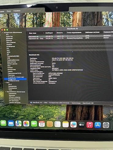 thunder: Apple MacBook Air 13" (чип Apple M2), цвет Starlight - Экран 13.6" — 6