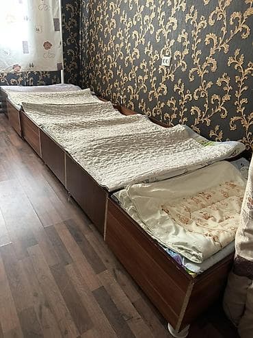 бешик алам: Бир кишилик керебет, Каркассыз матрас, узуну - 200 см — 6