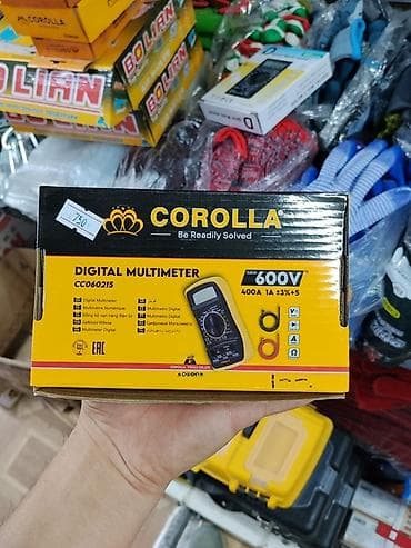 Цифровые мультиметры 1) Corolla Digital Multimeter CC060215 -