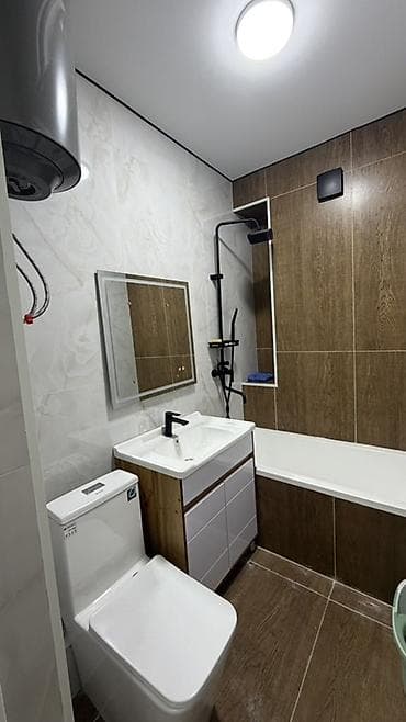 дома в новопокровке: 2 комнаты, 62 м², Фрунзе мкр., Элитка, 12 этаж, Евроремонт — 8