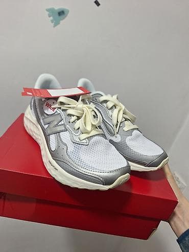 run: Кроссовки, 38, New Balance, Новый, цвет - Белый, Самовывоз — 1