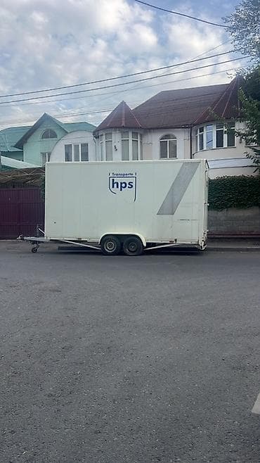 Закрытый прицеп-фургон hps Transporte - Тип: двухосный прицеп с at lalafo.kg Закрытый прицеп-фургон hps Transporte - Тип: двухосный прицеп с