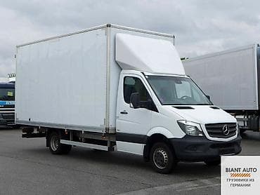can bus: Грузовой фургон Mercedes‑Benz Sprinter (европлатформа/будка) - Тип — 1