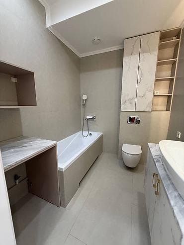германская: 2 комнаты, 82 м², Асанбай мкр Элитка, 2 этаж — 2