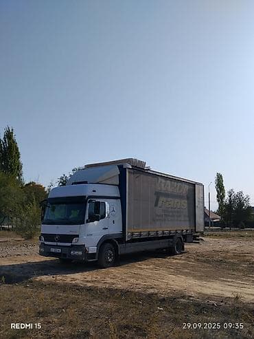 бус транспортер: Грузоперевозки тентованным Mercedes-Benz Atego (еврофургон) - Тип — 1