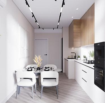 Сдается квартира ! Современный кухонный гарнитур со встроенной бытовой