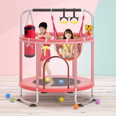 сколько стоит сухой бассейн: Детский каркасный #батут отличного качества в комплект входят брусья — 2