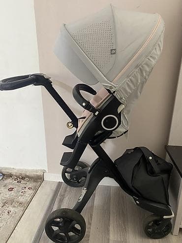 коляски двойные: Прогулочная коляска премиум-класса с высокой посадкой и реверсивным — 1