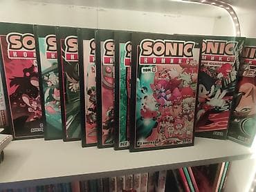Комиксы набор"Соник ёжик", "sonic the hedgehog" от idw, можно брать