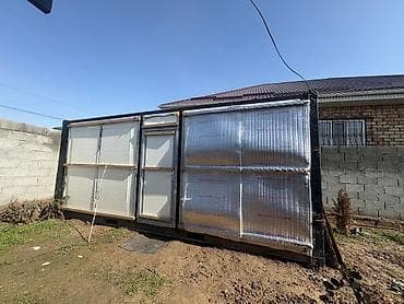 салон помещения: Модульное помещение из морского контейнера с панорамным остеклением - — 5