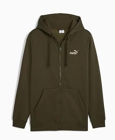 Толстовки: Мужская толстовка, L, Puma, Новый, цвет - Зеленый, Самовывоз, Платная доставка — 3