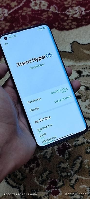 xiaomi redmi k30 ultra: Xiaomi, Mi 10 Ultra, Б/у, 256 ГБ, цвет - Черный, В рассрочку, 2 SIM — 3