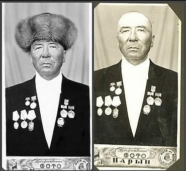 Текстиль: Реставрация старых фотографий без ИИ. Царапины, заломы, рваные края — 5