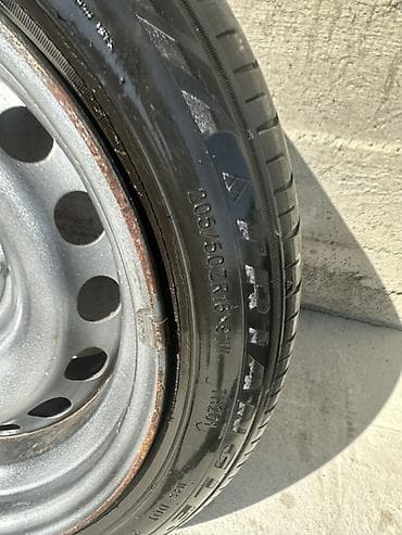 mers sapok: Колеса в сборе 205 / 50 / R 16, Комплект, Железные, отверстий - 5 — 3